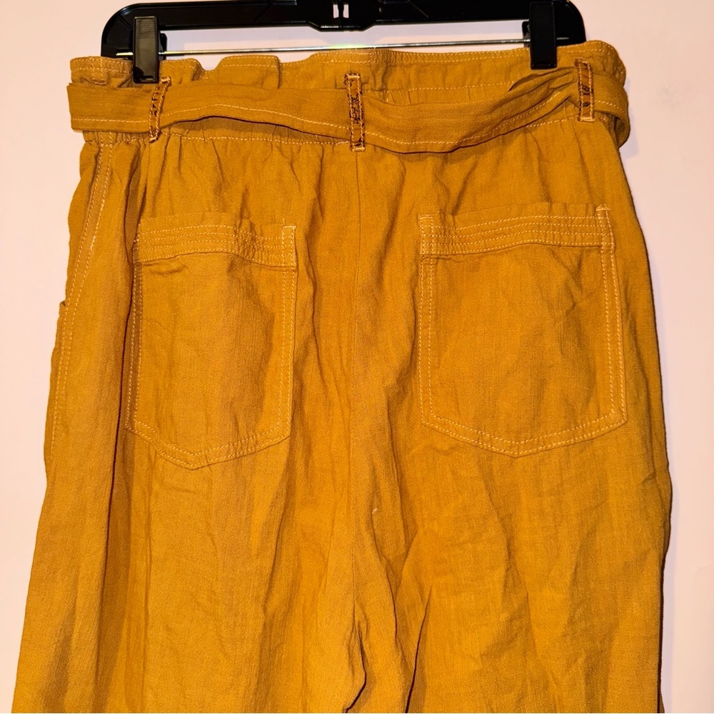 Anthropologie Orange Brown Malin Utility Pants Size M NWOT! - Picture 8 of 10